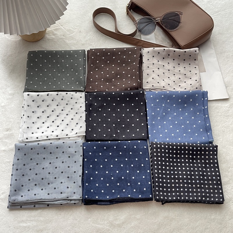 ผ้าพันคอผ้าฝ้ายลายจุดสำหรับผู้ - Bandana Cotton บทวิจารณ์และราคา