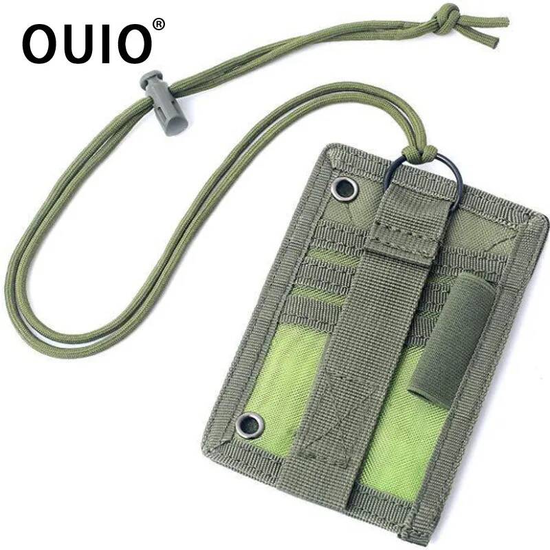 OUIO ที่ใส่บัตรประจำตัวแบบยุทธ - Lanyard Badge Holder บทวิจารณ์และราคา