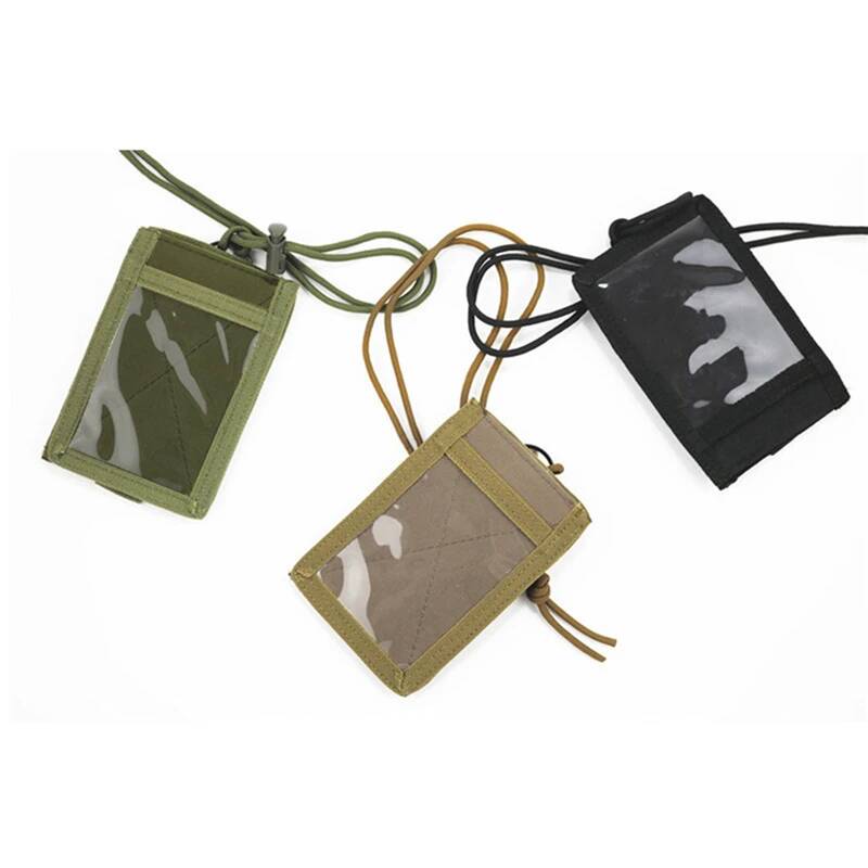 OUIO ที่ใส่บัตรประจำตัวแบบยุทธ - Lanyard Badge Holder บทวิจารณ์และราคา