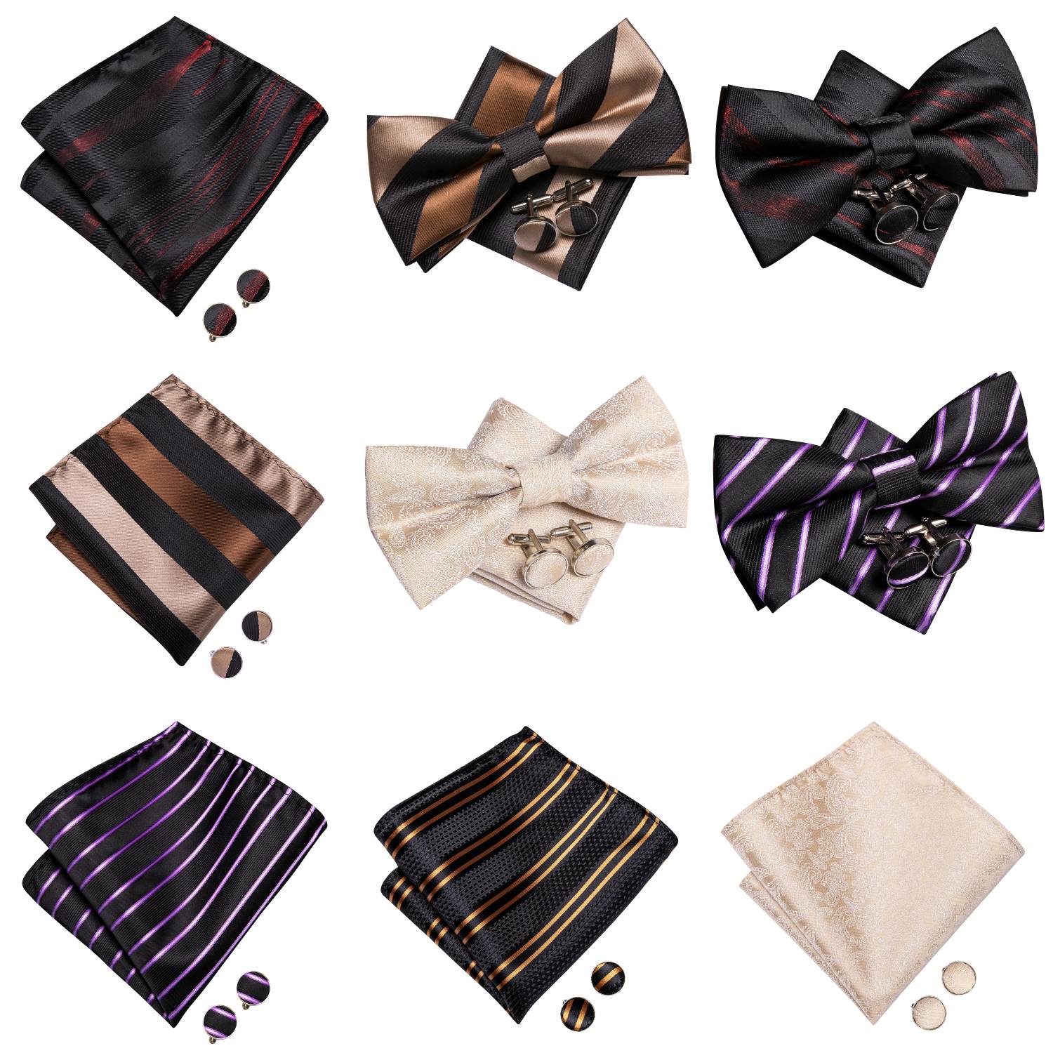 เนคไทโบว์ผูกสำเร็จรูปสำหรับผู้ - Bow Tie Pre Tied บทวิจารณ์และราคา