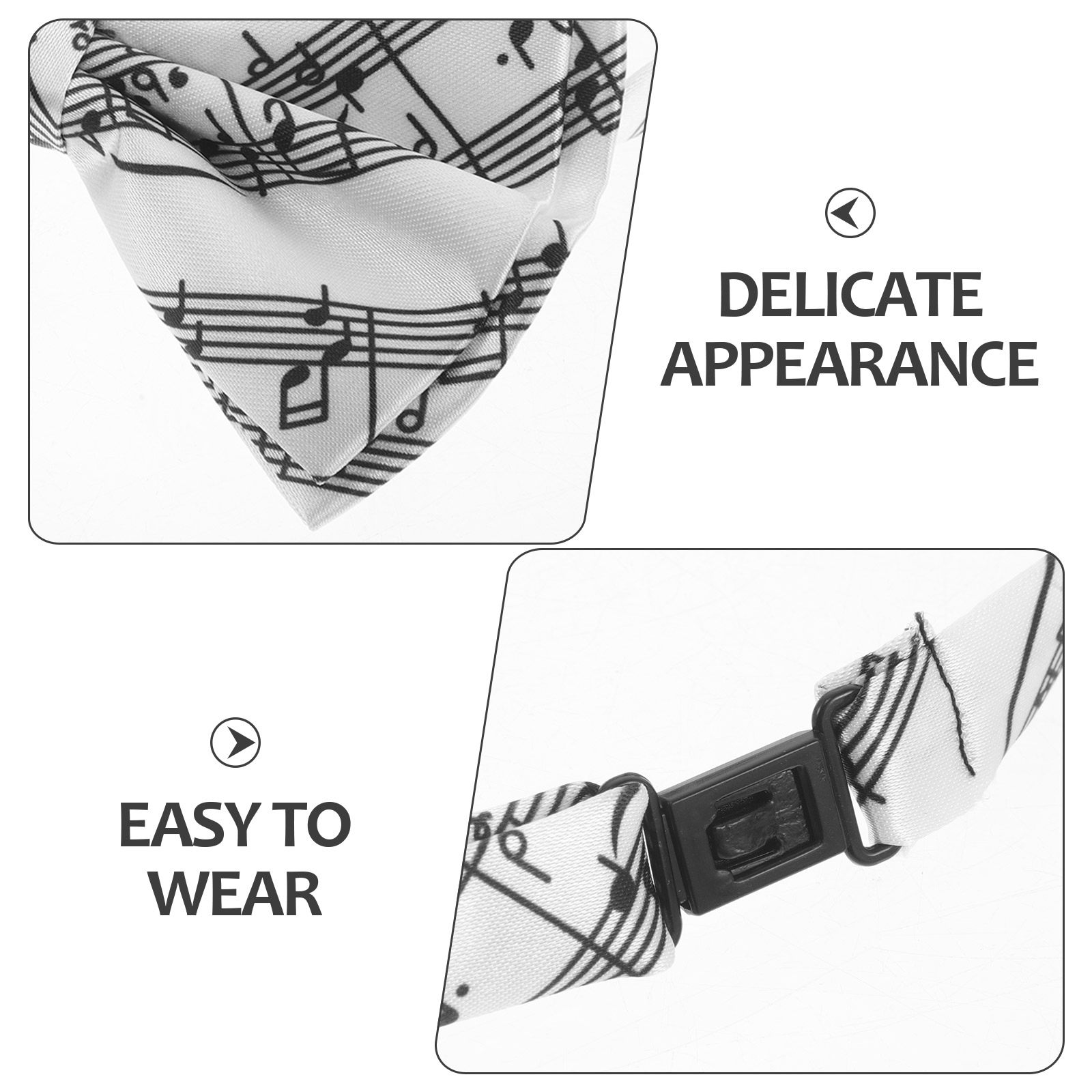 โบว์ไทธีมเปียโน 3 ชิ้น พร้อมลา - Bow Tie Pre Tied บทวิจารณ์และราคา