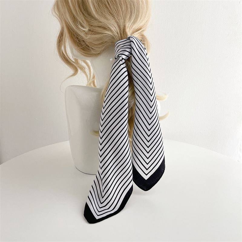 ผ้าพันคอไหมลายทางหรูหรา ผ้าคลุ - Silk Tie Striped บทวิจารณ์และราคา