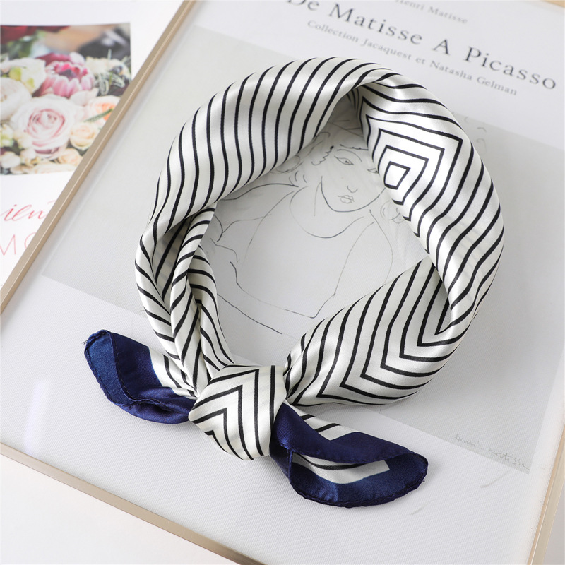 ผ้าพันคอไหมลายทางหรูหรา ผ้าคลุ - Silk Tie Striped บทวิจารณ์และราคา