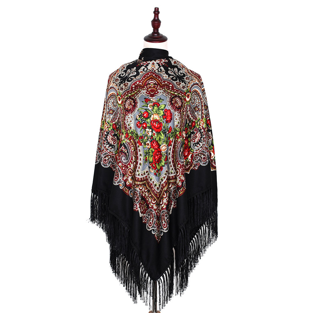 160*160ซม. ผ้าพันคอรัสเซียผ้าค - Bandana Cotton บทวิจารณ์และราคา
