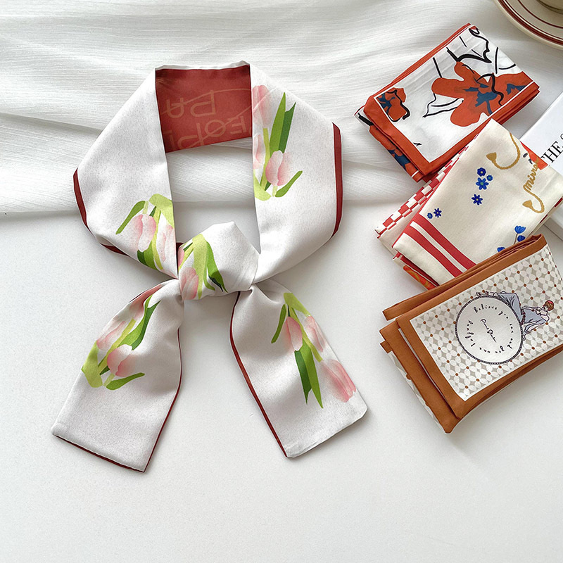 ใหม่แบรนด์หรูรุ่นผ้าพันคอผ้าไห - Ascot Neck Scarf บทวิจารณ์และราคา