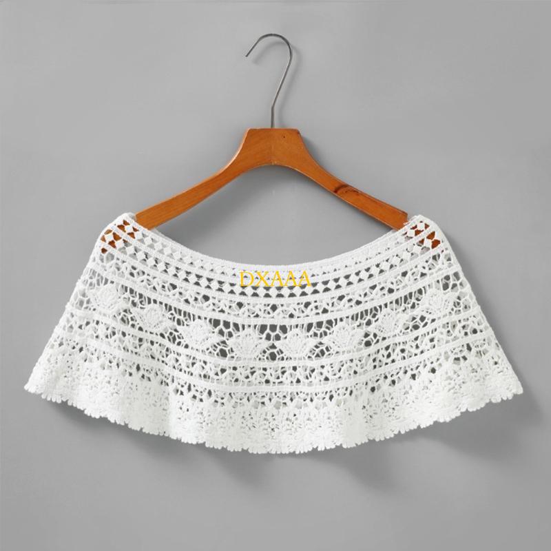 DXAA ผู้หญิงเย็บปักถักร้อยดอกไ - Stole Wedding Shawl บทวิจารณ์และราคา