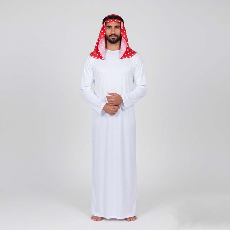 ชุดอาหรับแบบดั้งเดิม เสื้อคลุม - Ascot Neck Scarf บทวิจารณ์และราคา